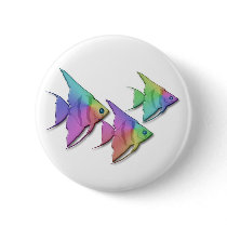Rainbow Angel Fish Pin