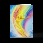 Rainbow Angel Greeting Card