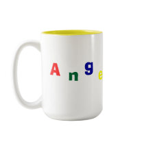 Rainbow Angel mugs