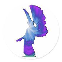 Rainbow Angel sticker