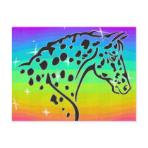 RAINBOW APPALOOSA postcards by ma9168 RAINBOW APPALOOSA postcards
