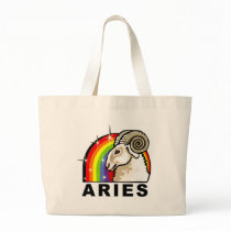 Rainbow Aries Canvas Bag
