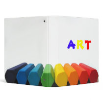 Rainbow Art Binder by scarletquill Rainbow Art Binder