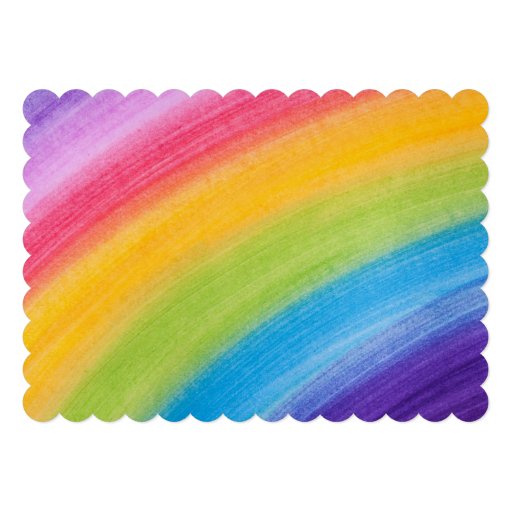 Rainbow Art Party Invitation