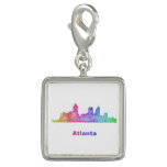 Rainbow Atlanta skyline Charm