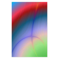 Rainbow Aurora Abstract Stationery
