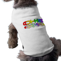 Rainbow Autism Puzzle pet clothing by wolfmama Rainbow Autism Puzzle pet clothing