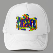 Rainbow Autism Puzzle hats by sharpcreations Rainbow Autism Puzzle hats