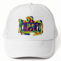 Rainbow Autism Puzzle hats by sharpcreations Rainbow Autism Puzzle hats