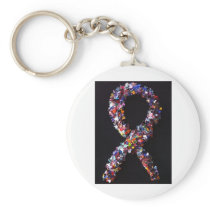 Rainbow Awareness Key Chain