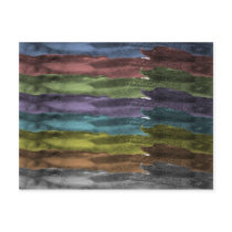 Rainbow Bacon Post Card