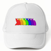 Rainbow Balinese Hat