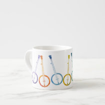 Rainbow Banjos mugs