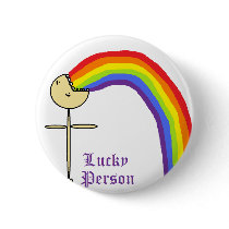 Rainbow Barf Pin