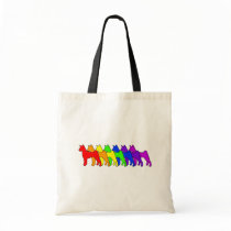 Rainbow Basenji Bag