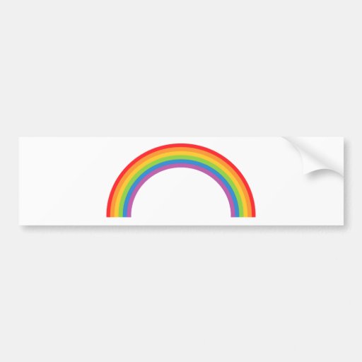 RainbowBasic Bumper Stickers Zazzle