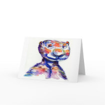 Rainbow Bear Greeting Card cards