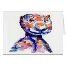 Rainbow Bear Greeting Card cards