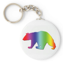 Rainbow Bear keychains