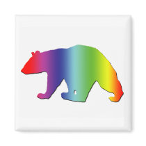 Rainbow Bear magnets