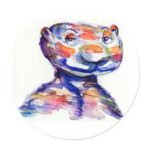 Rainbow Bear stickers stickers