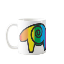 Rainbow Bear Totem Mugs