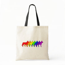 Rainbow Beauceron Canvas Bag