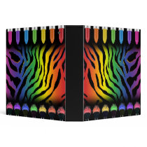 Rainbow Beauty 3 Ring Binders