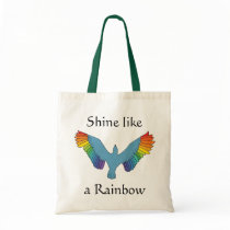 Rainbow Bird bags