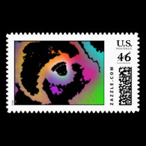 Rainbow Bird Postage stamps