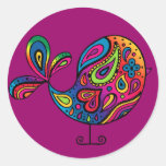 Rainbow Bird Sticker