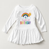 Rainbow Birthday Shirt | Custom T-Shirt Design