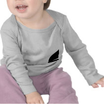 Rainbow Black Skull 2-Sided Infant Longsleeve Shirts