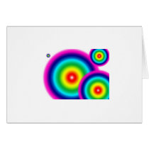 Rainbow Blur Card