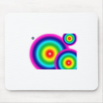 Rainbow Blur Mousepads