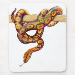 Rainbow Boa Constrictor Mousepad