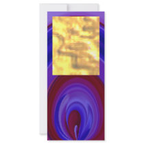 RAINBOW Bold - Royal Blue n Red rack cards