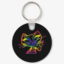 Rainbow Boo-Boo Kitty keychains by markthaler Rainbow Boo-Boo Kitty keychains