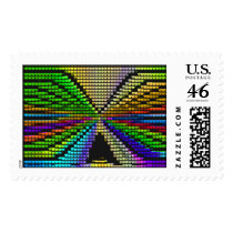 Rainbow Bowtie 2 postage by Derico Rainbow Bowtie 2 postage