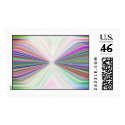 Rainbow bowtie postage by Derico Rainbow bowtie postage