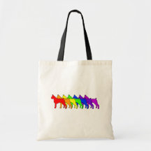 Rainbow Boxer Bags