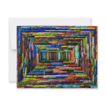 Rainbow Boxes invitations