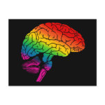 Rainbow Brain postcards