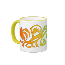 rainbow branch mugs by VioDeSign rainbow branch mugs