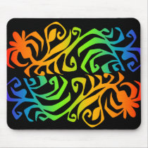 rainbow branches mousepads