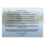 Rainbow Bridge 2 Greeting Card