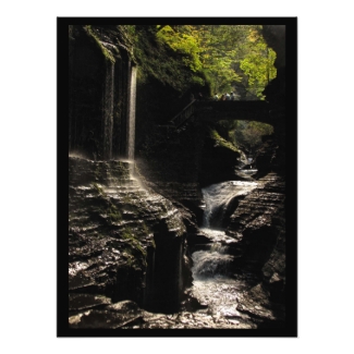 Rainbow Bridge at Watkins Glen Photo Print