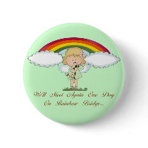 Rainbow Bridge (dog) buttons by MishMoshTees Rainbow Bridge (dog) buttons