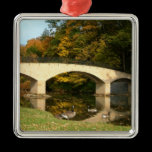 Rainbow Bridge in Fall Ornament