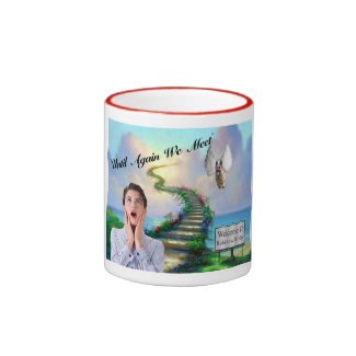 Rainbow Bridge Mug - Until Again We Meet! Ringer Mug